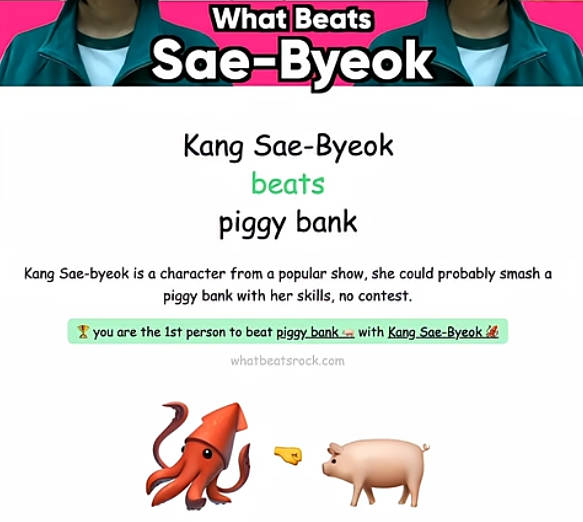 What Beats Rock: The Ultimate Squid Game Edition Breakdown